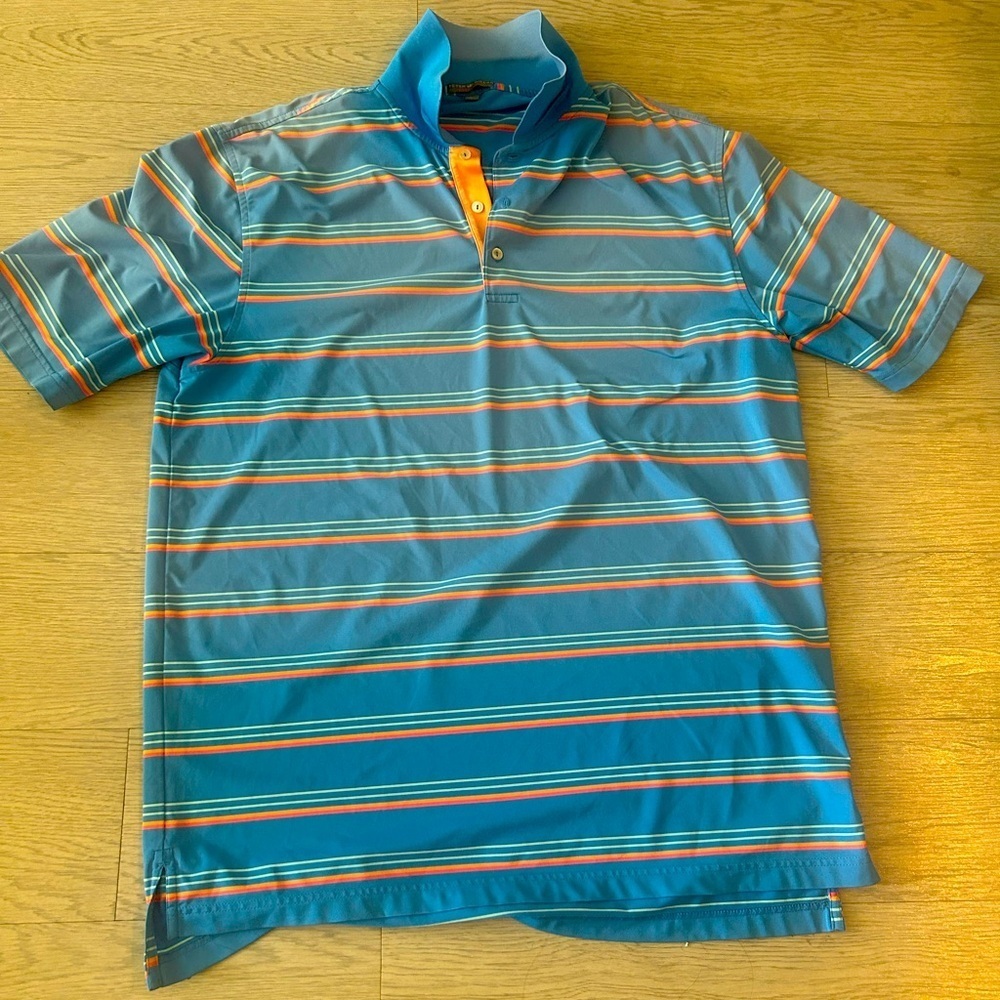 Peter Millar Striped Shirt Summer Comfort